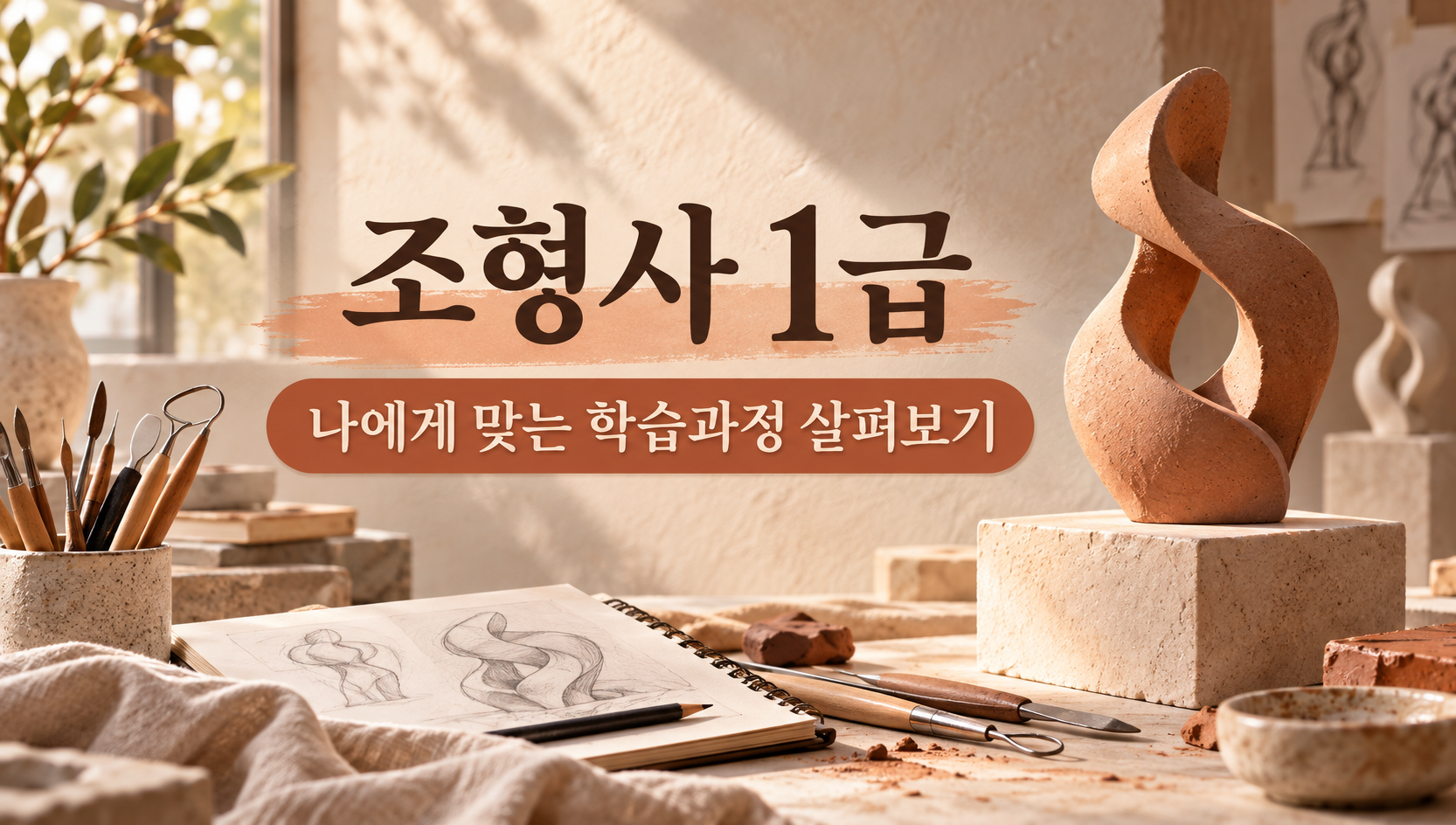 조형사1급 취득알아보기