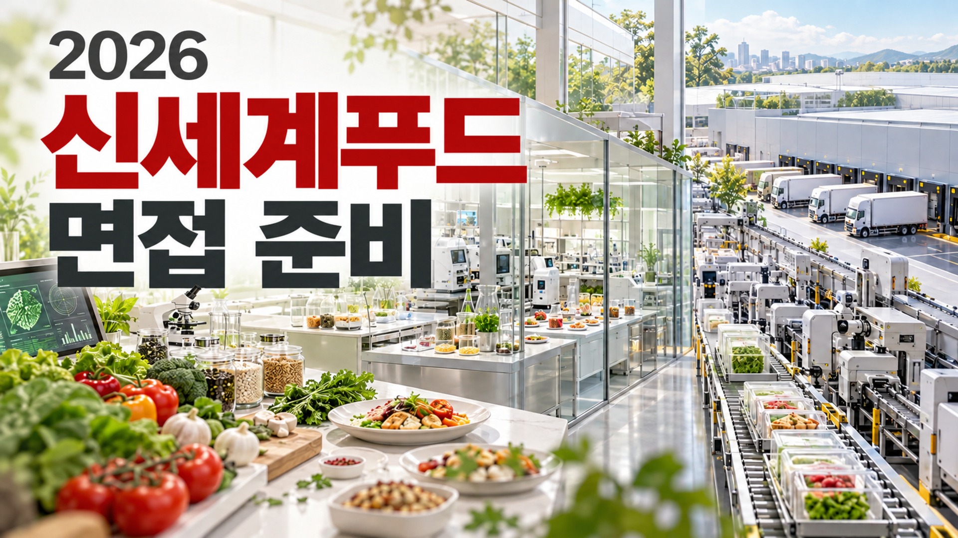 2026 신세계푸드 면접 준비 식품 트렌드 분석 및 직무 맞춤형 합격 전략