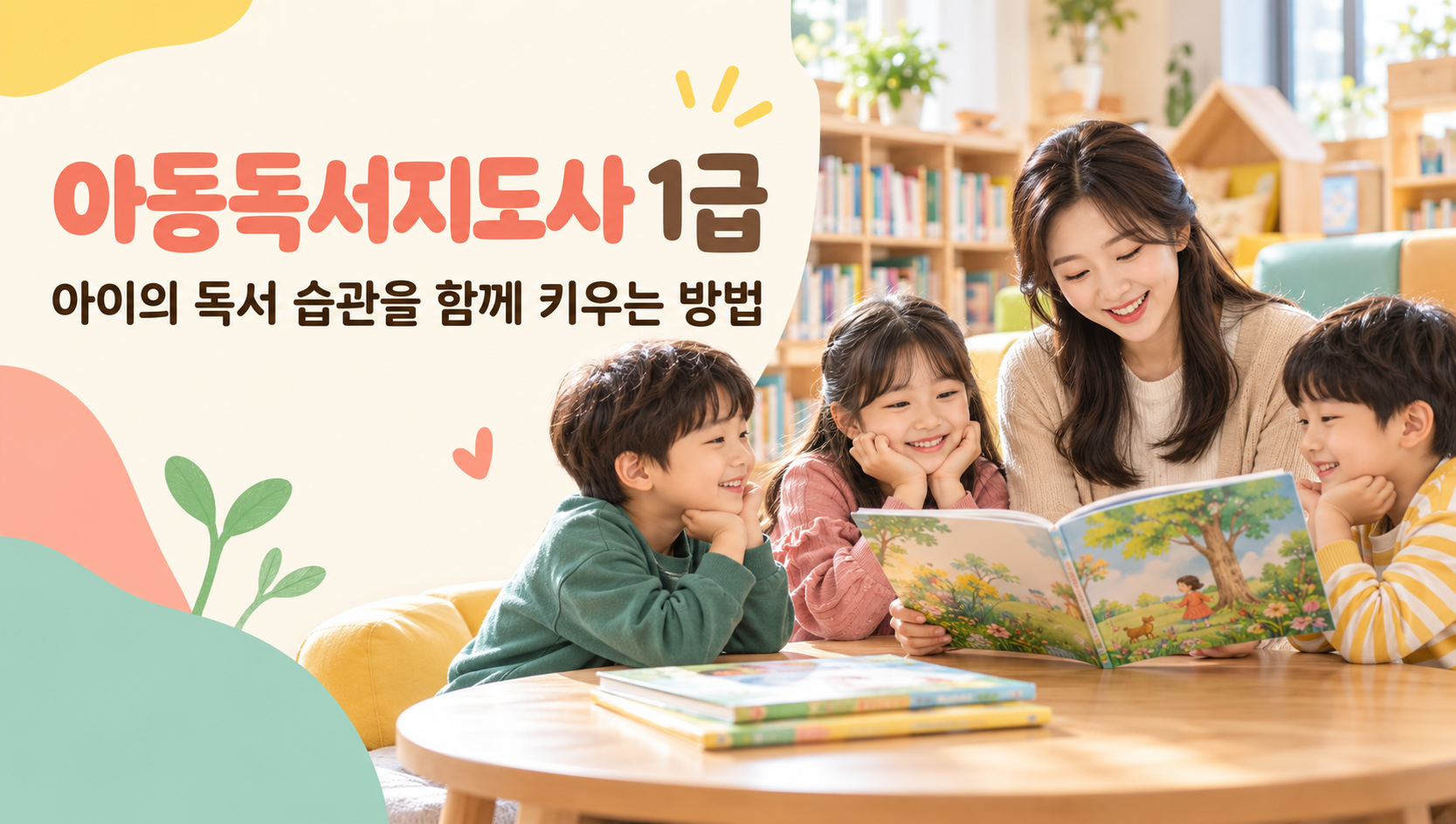 아동독서지도사1급 취득알아보기