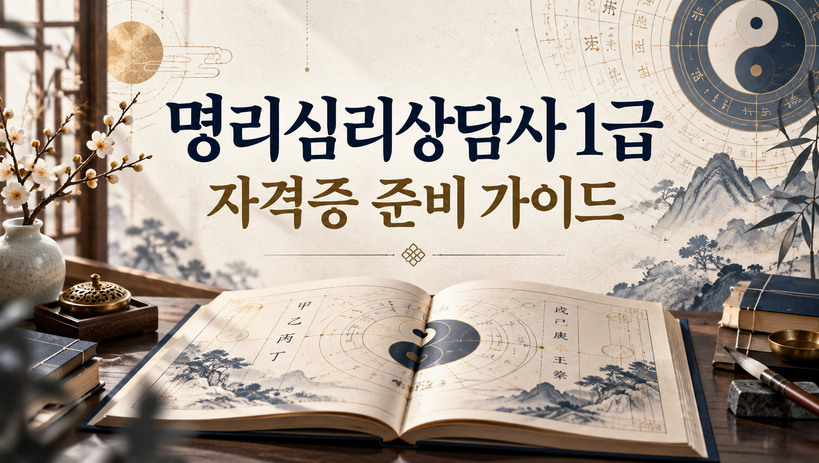 명리심리상담사1급 취득알아보기