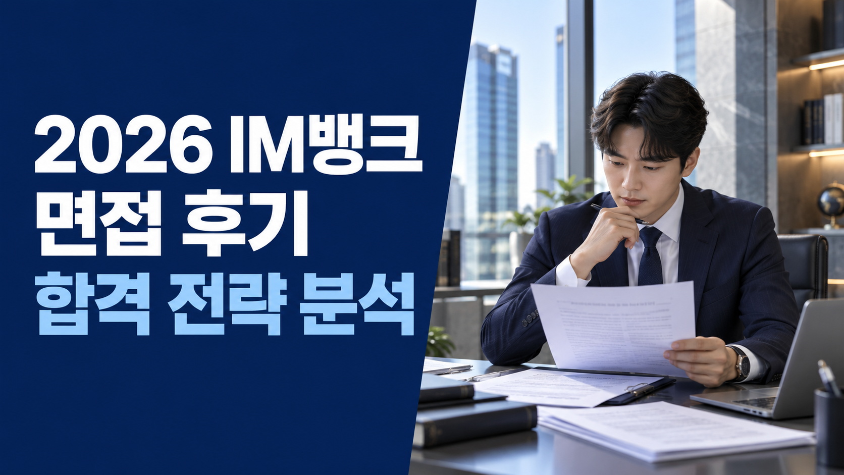2026 IM뱅크 면접 후기 합격 전략 분석 PT 세일즈 면접부터 임원면접까지 준비 방법